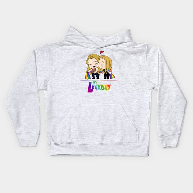 Tiny Avalance Pride 2021 v2 Kids Hoodie by RotemChan